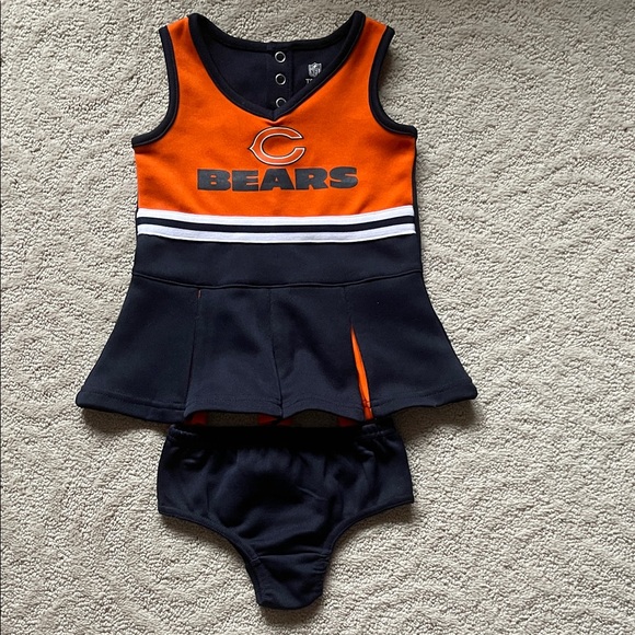 NFL Chicago Bears Other - NFL Chicago Bears 2 piece  Cheerleader Dress - Size 12 month’s